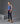 Pantalon cigarette taille haute bleu marine – Rodier, vue 2