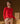 Pull col rond en cachemire - Orange Corail