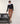 Jupe longue droite en cuir - Marron