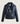 Blouson perfecto en cuir - Bleu Nuit