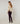 Legging en peau d'agneau stretch - Violet Foncé