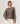 Pull col rond en laine mérinos - Marron Taupe