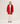 Manteau à capuche en laine bouillie - Rouge