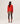 Pull col V oversize en cachemire - Orange