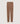 Legging en peau d'agneau stretch - Marron Glacé