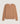 Pull col rond en laine mérinos - Marron Camel