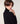 Pull col roulé en laine mérinos - Noir