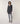 Veste courte en maille milano - Gris Foncé