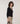 Gilet torsades - Noir