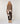 Gilet torsades en alpaga - Marron Taupe
