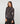 T-shirt drapé - Anthracite