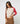 Pull col rond color block en laine mérinos - Ivoire