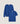 Twin-set col rond en laine - Bleu Saphir