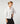 Chemise blanche en coton brodée motif trèfle