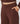 Pantalon large en maille - Marron